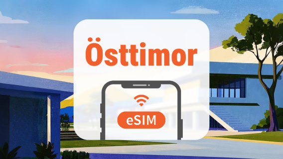 Östtimor eSIM | Alla AI & TikTok | 1–30 dagar | QR-kod