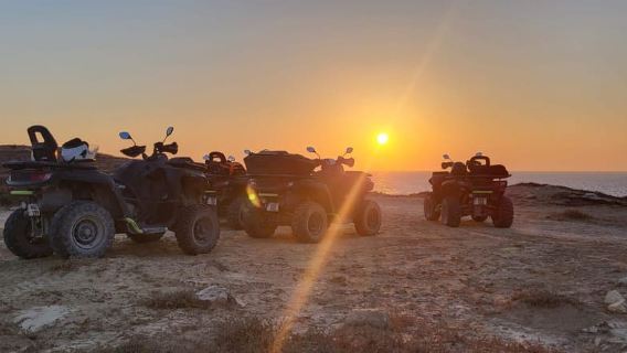 From Malta: Blue Lagoon and Gozo Tour w/Quads and Dinner