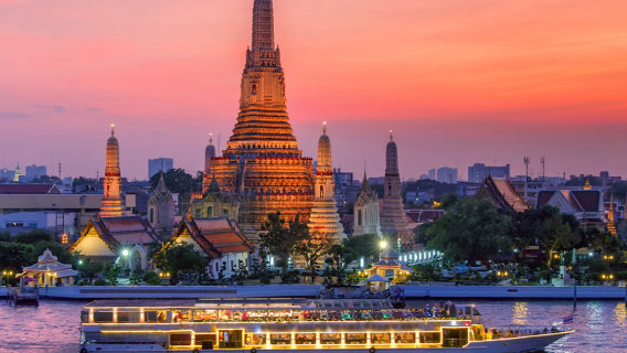 Croisière-dîner sur le Chao Phraya