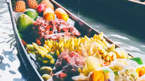 【特價優惠|【贈送飲品】丹嫩沙多水上集市+美功鐵道市場一日遊