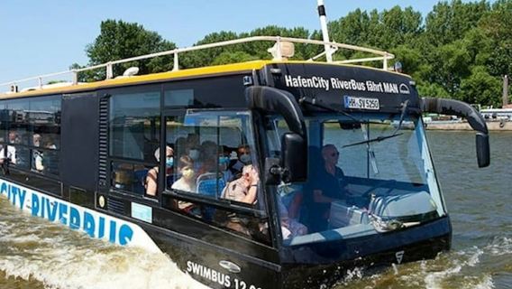 Hamburg: Geführte Amphibienbus-Tour