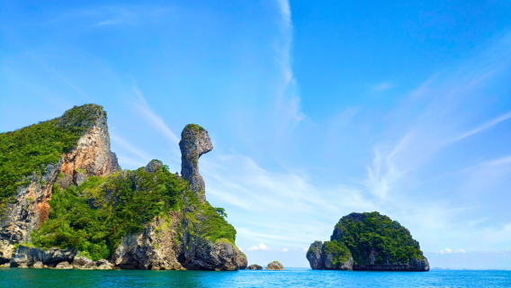 1 日ツアー : 4 つの独立した海の島、クラビ