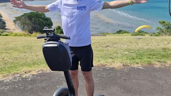 Auckland: Segway a la cima del volcán North Head