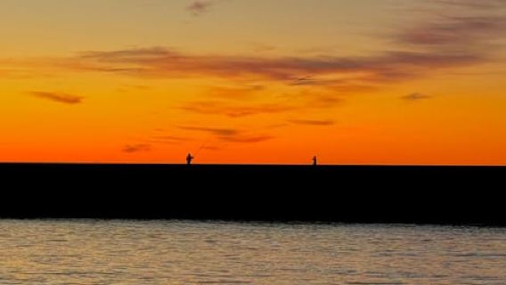 Porto SHARED Boat: Ponti, foce del fiume e TRAMONTO con bevande