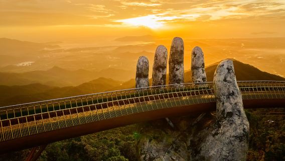 Ba Na Hills - Golden Bridge Full-Day Experience | Admission Ticket + Private Transfer | Self-Guided Experience (No Guide) | Depart From Da Nang or Hoi An