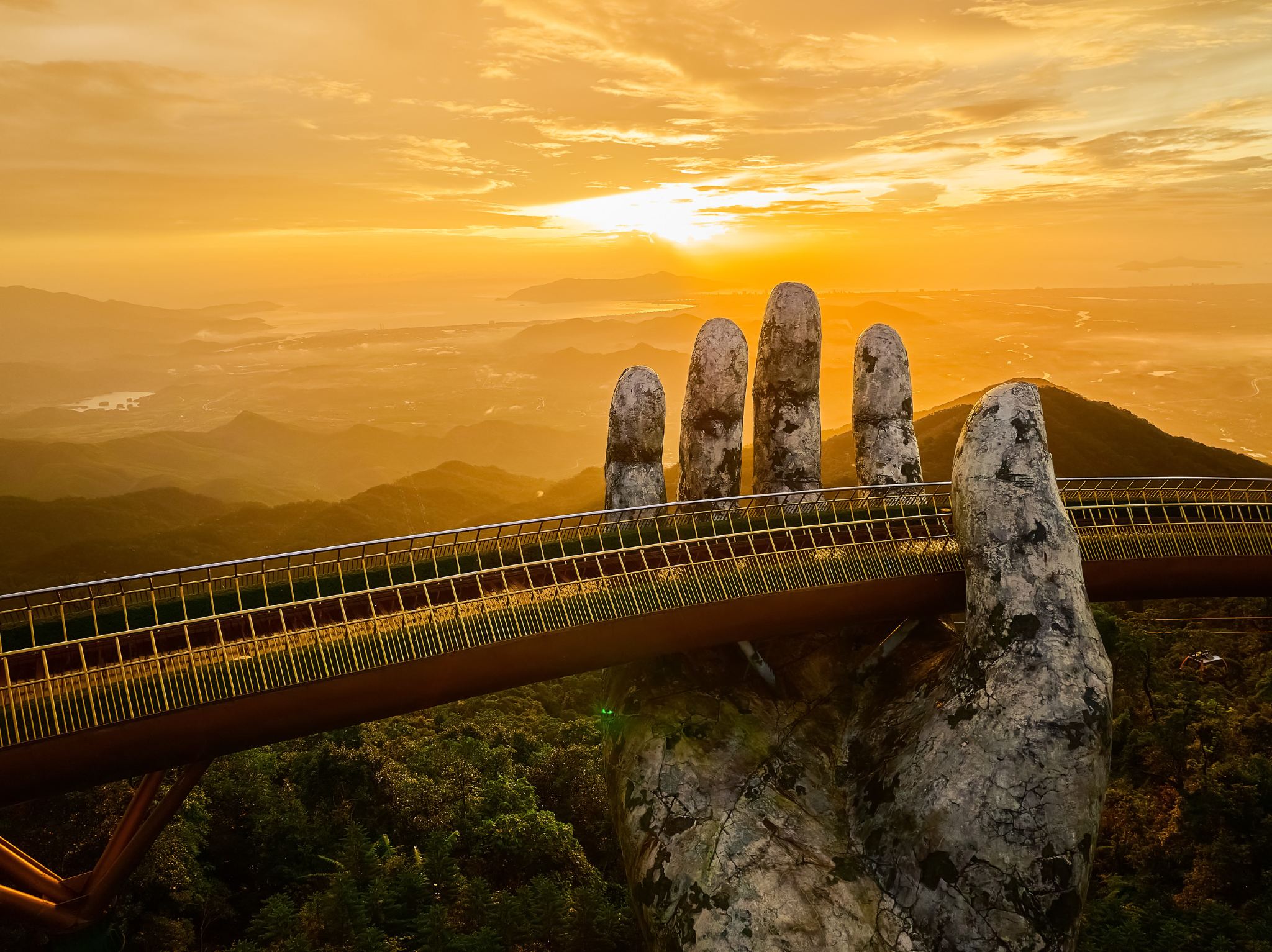 Self-Guided Ba Na Hills & Golden Bridge Full-Day Experience | Admission Ticket + Private Transfer | From Da Nang or Hoi An