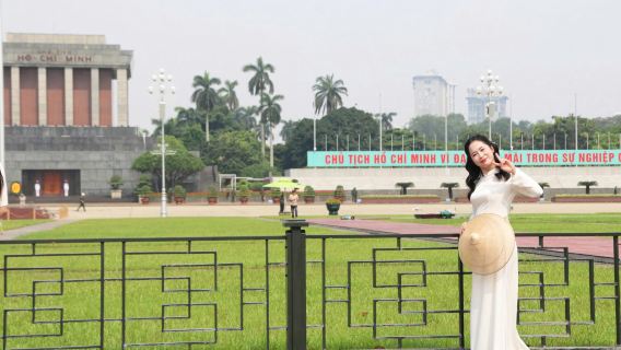 Hanoi Ganztägige Stadtrundfahrt: Mausoleum, Tempel, Pagode & Mittagessen