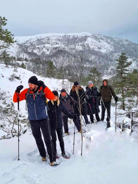 Bergen: Schneeschuhwanderung