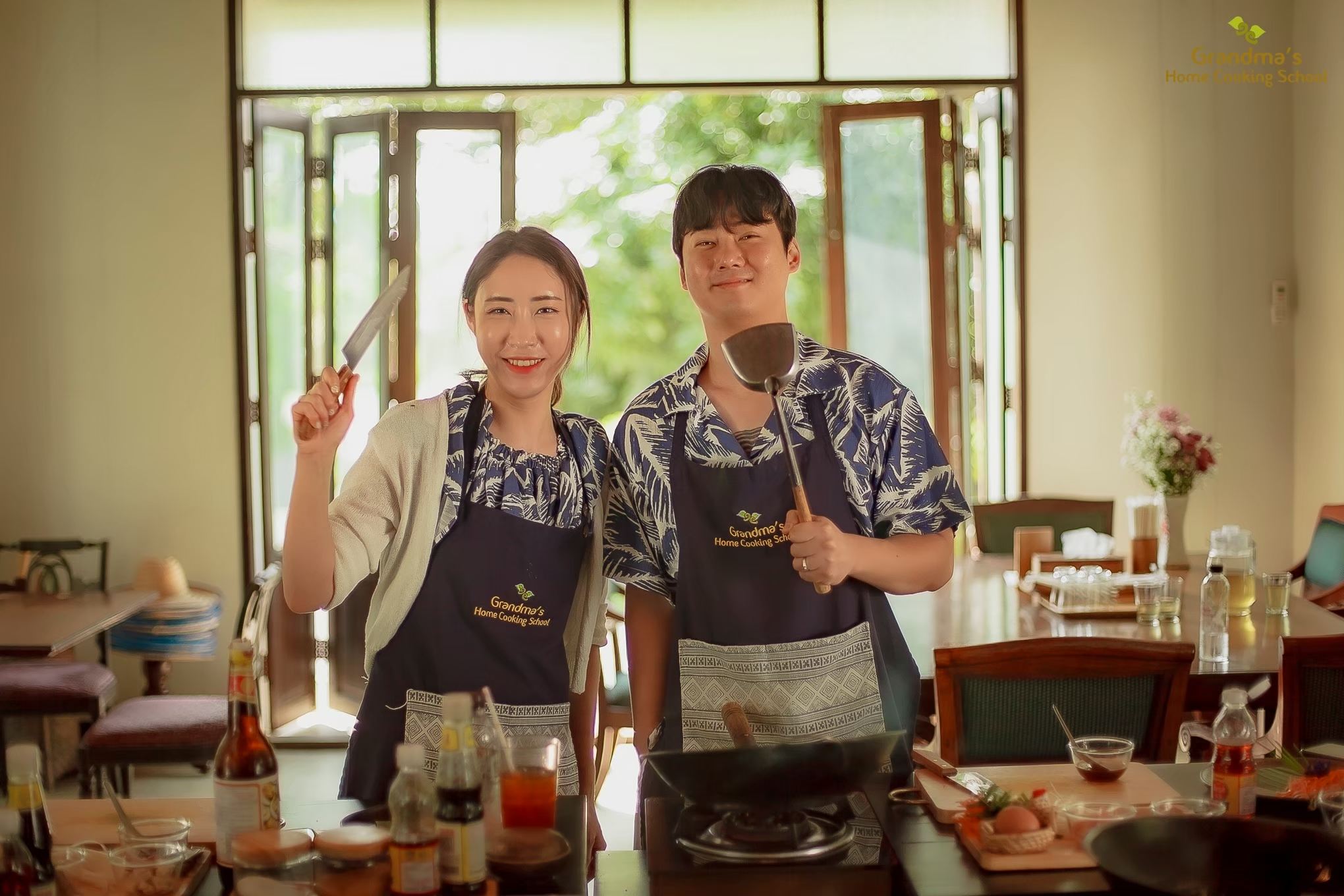 泰國清邁奶奶廚房 泰式料理烹飪廚藝學校【上門接送丨中文教學】