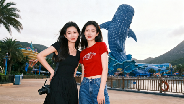 珠海長隆海洋王國Trip Moments【跟拍攝影親子照情侶閨蜜兒童跟拍家庭Trip Moments】