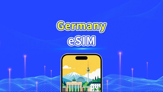 Germany eSIM | 5G/4G | Daily/Total Data Package | 24-Hour Billing | 1–30 days | QR Code