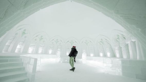 Levi: gita guidata al Lainio SnowVillage