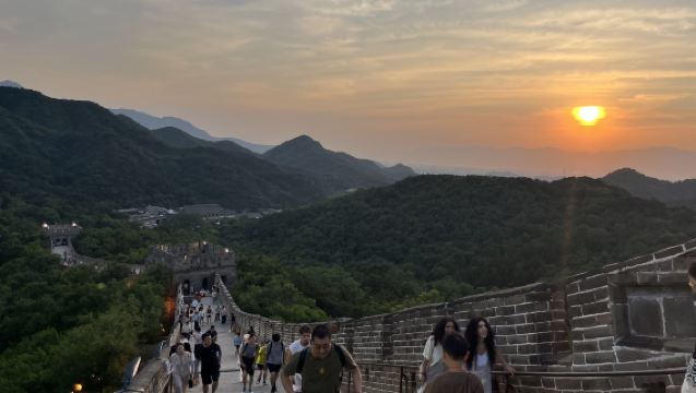 Η Διανυκτέρευση στην Μεγάλη Τείχος του Mutianyu ή Badaling