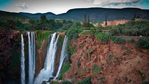 Ausflug zu den Ouzoud-Wasserfällen ab Marrakesch | Wanderung, Schwimmen und Panoramablick inklusive