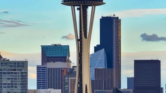 美國西雅圖+派克市場+太空針塔+飛行博物館-西雅圖精選市區遊