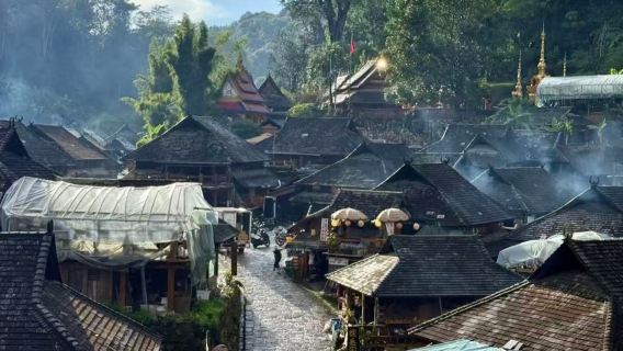 翁基布朗族老寨+糯幹古寨+景邁山一日遊【2-8人拼小團-上門接駁】