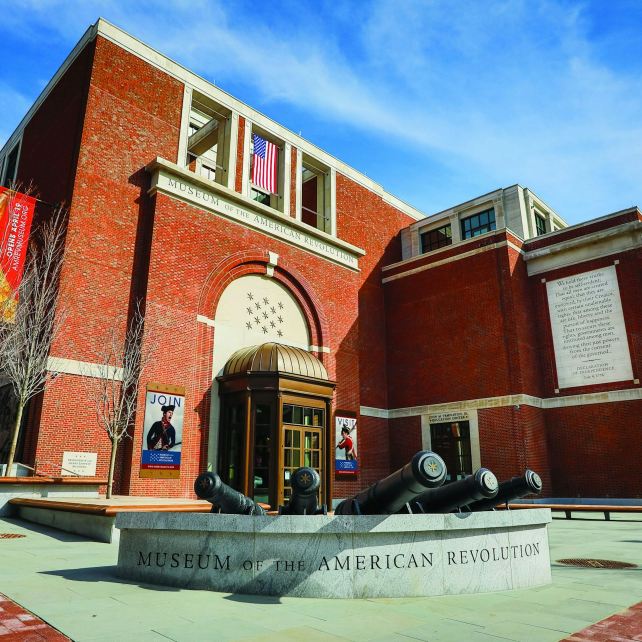 Musée de la Révolution américaine : Billet d'entrée