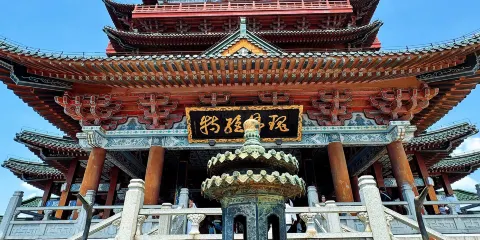 江西南昌省美術館+八一廣場+萬壽宮+滕王閣一日遊可中英文服務