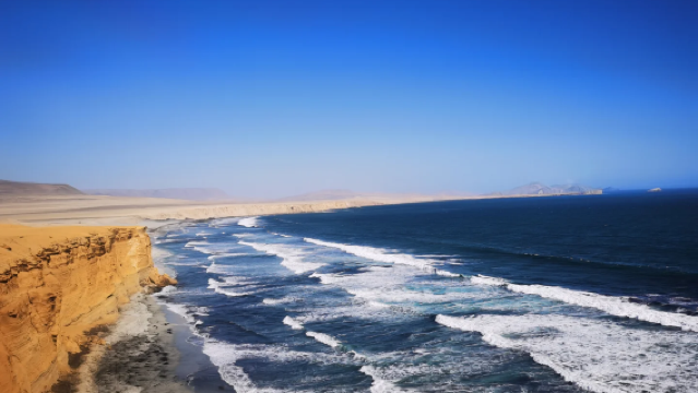 Lawatan sehari ke Pulau Burung Peru + Pelayaran ke Pulau Burung + Pengalaman menaiki kereta terbang di Garisan Nazca + Pandu pelancong