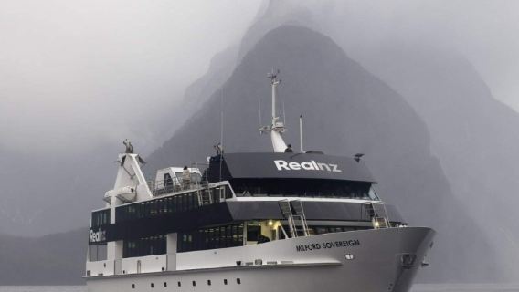 Cruise boat ticket to Milford Sound, Queenstown, New Zealand [RealNZ King/Southern Explorer/Sailor/Simba]