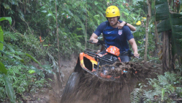 Excursión de un día en quad para una o dos personas en Bali [opción de pista larga o corta | traslado + almuerzo incluido]