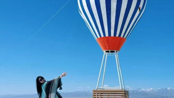 Tasik Garam Chaka Tasik Qinghai Heimahe Gunung Riyue 1 hari
