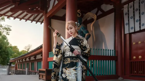 [Osaka · Namba · Dotonbori · Umeda] Noleggio kimono e yukata Kawaii Osaka | Piano 1 giorno