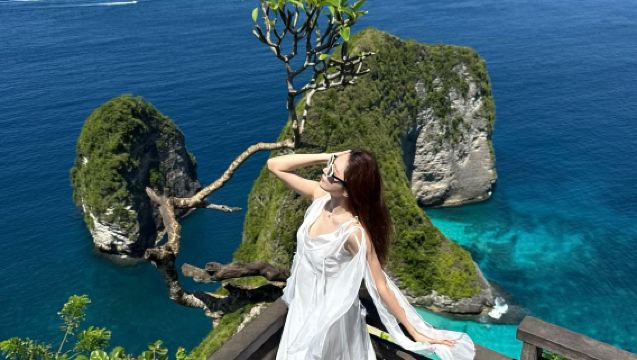 Excursión de un día a la isla de Nusa Penida en Bali [Vehículo privado/lancha privada/snorkel/pesca/turismo]