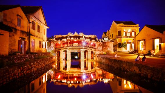 Kokosnötsskog - Hoi An stad & Båtutfärd & Släpp Blomsterlyktor