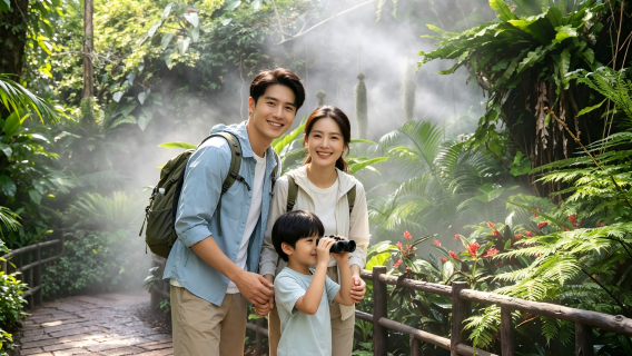 Lawatan Sehari Taman Botani Tarikan Pelancongan 5A Xiamen + Kuil Nanputuo + Makan di Universiti Xiamen [Pilihan Kapal Layar]