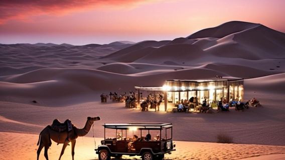 Dubai Evening Desert Jeep Safari