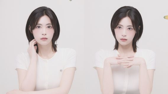 Seoul Seongsu fotostudio upplevelse | Koreanskt ID-foto (retuschering + DIY-upplevelse)