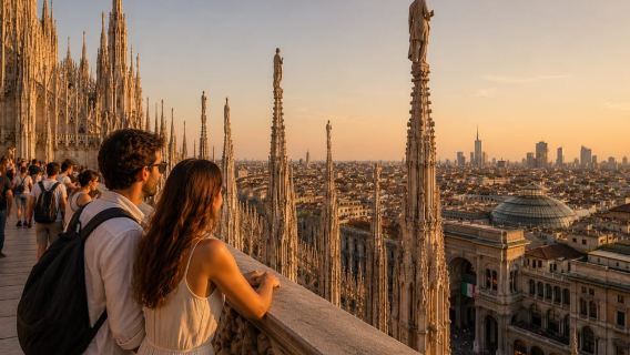 Milan Duomo Skip-the-Line Guided Tour with Rooftop Access