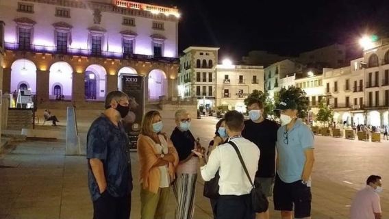 Cáceres: Tour guiado de atardecer