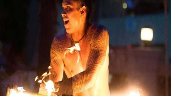 Polynesian Fire Luau with Dinner and Live Show