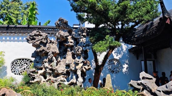 Seeking Zen in Lion Grove Garden(Shizilin Garden): 2-hour guided tour of Suzhou Lion Grove Garden(Shizilin Garden) · Rockery maze