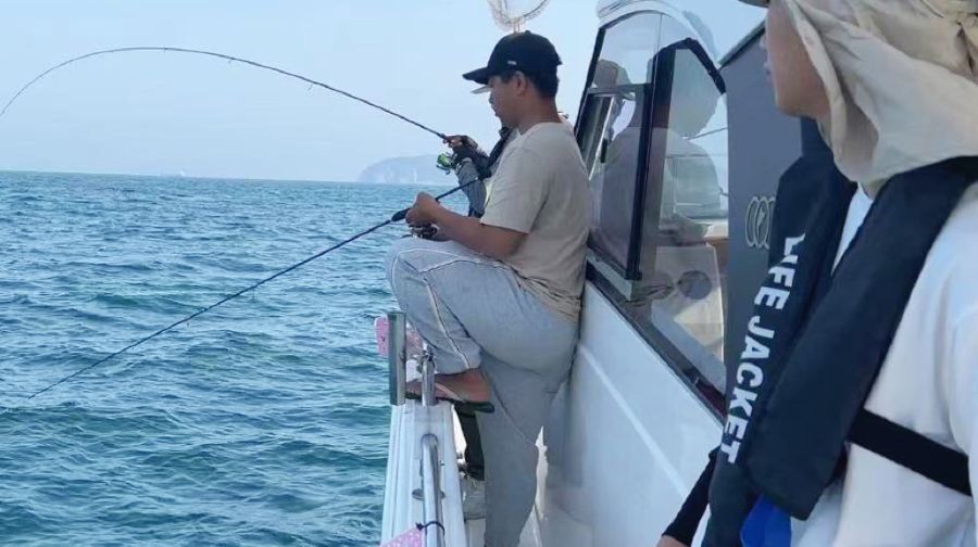 深圳包船夜釣魷魚吹筒仔 海釣專業釣魚艇包船出海