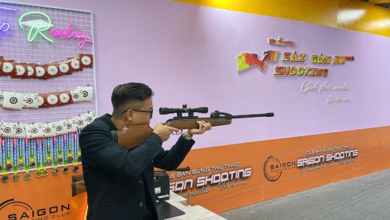 Schießerlebnis in Ho-Chi-Minh-Stadt im Saigon Shooting Club