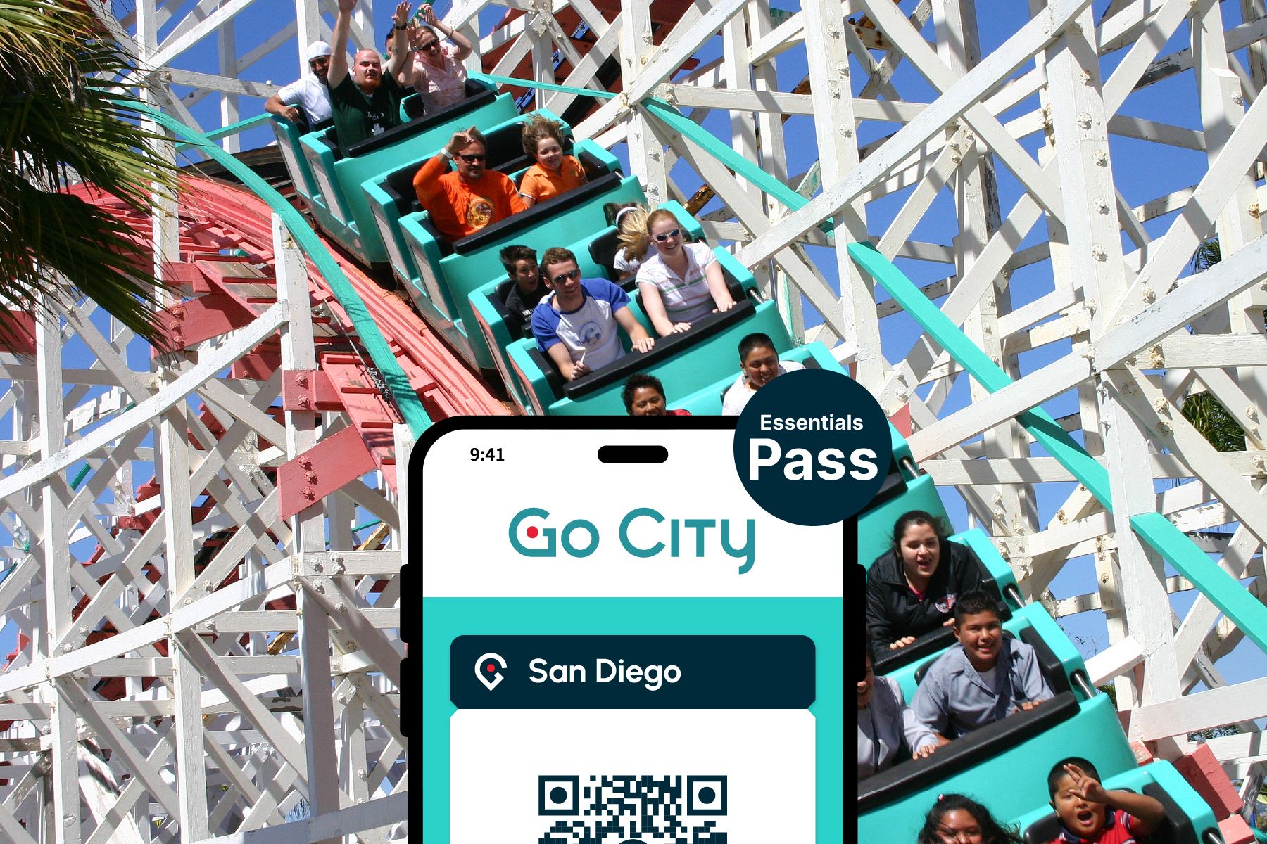 Go City Pass base di San Diego [Gestito ufficialmente/Include oltre 10 attrazioni popolari/Zoo di San Diego] San Diego Essentials Pass