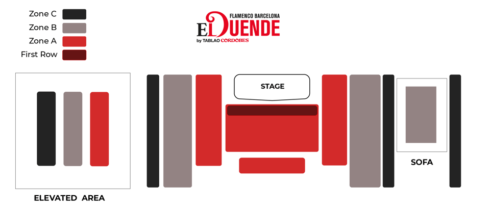 Barcelona: Espectáculo de flamenco con bebida en La Rambla