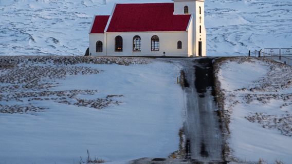 【冰島奈斯山】中文包車奈斯山半島黑沙灘+教會山