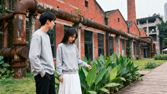 重慶二廠文創公園旅拍【跟拍攝影親子照情侶閨蜜兒童跟拍家庭旅拍】