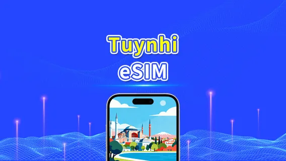 Thổ Nhĩ Kỳ eSIM | 5G/4G | Gói ngày/Gói dữ liệu tổng | 1–30 ngày | Tính phí mỗi 24 giờ | Mã QR