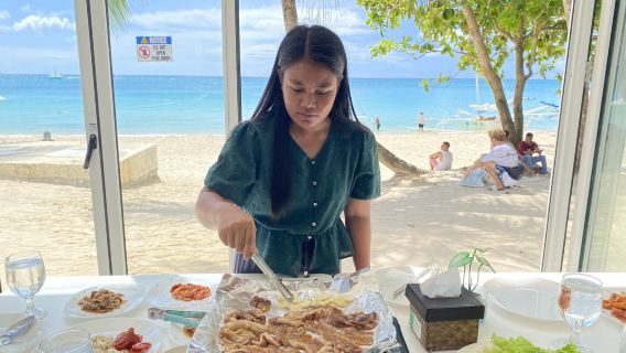 บุฟเฟ่ต์ที่โบราไกย์ ปิ้งย่างเกาหลีอิ่มไม่อั้นบนชายหาด พร้อมสระว่ายน้ำฟรีหรือปาร์ตี้ฟองสบู่ (โรงแรม Ocean Club)