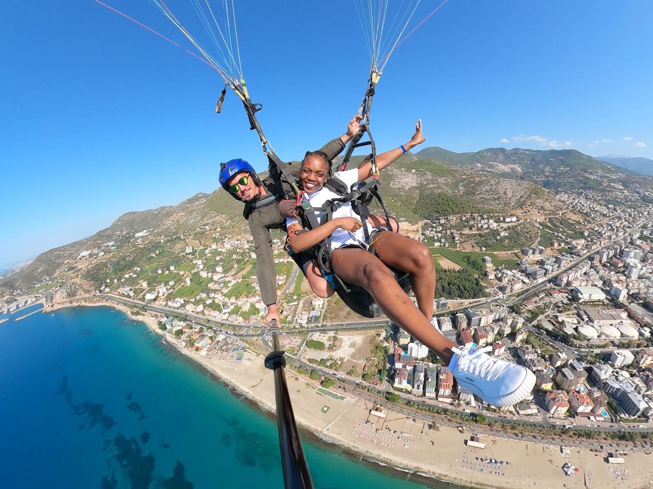 AntalyaParaglidingFlight Experience [From Antalya:   Alanya Tandem Paragliding Flight]