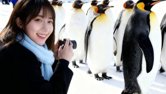 北海道冬のおすすめ|旭川市旭山動物園+白ひげの滝+美瑛|札幌発