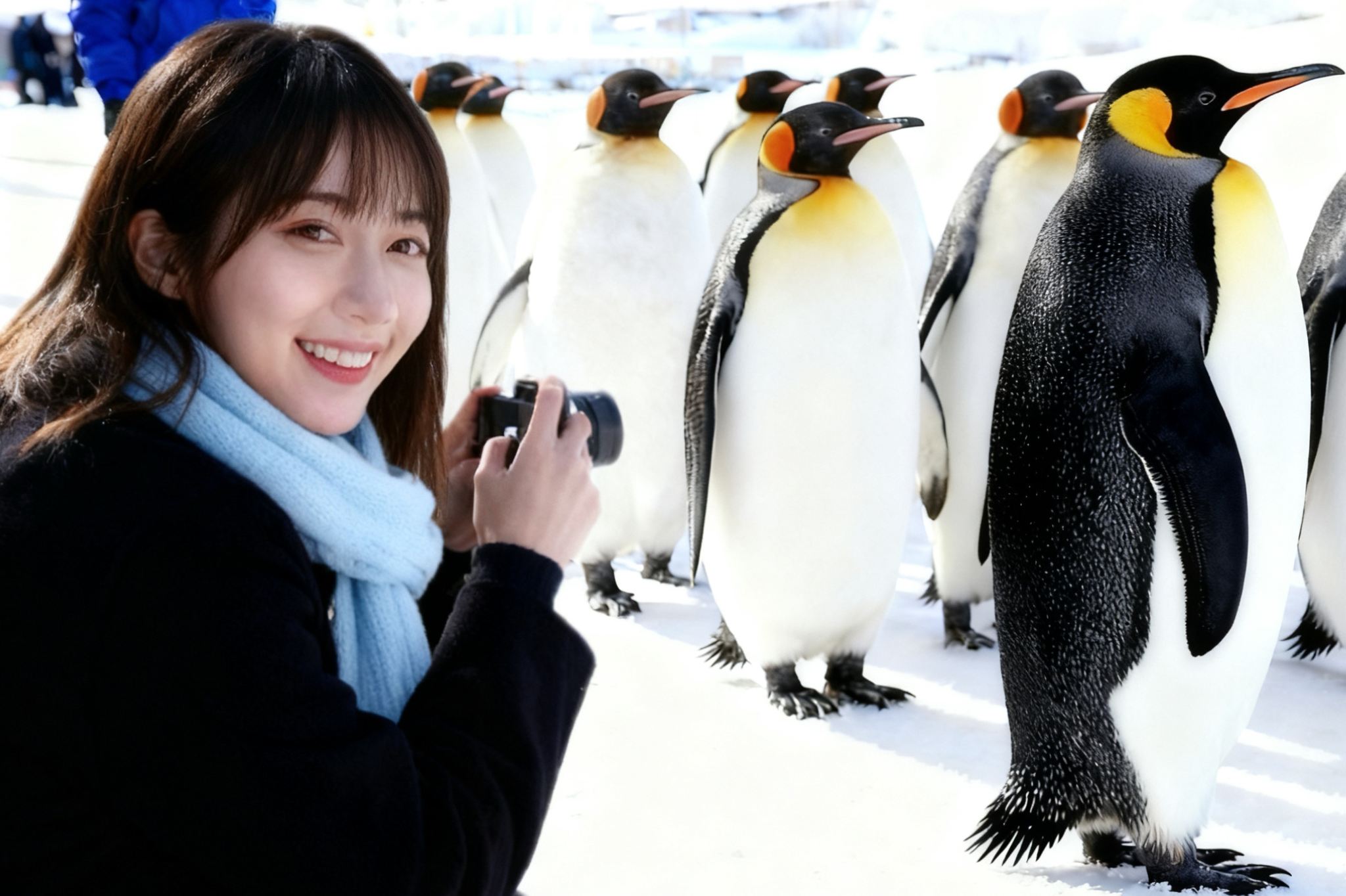 Winterempfehlungen in Hokkaido | Asahikawa Zoo + Shirahige Waterfall + Biei | Abfahrt von Sapporo