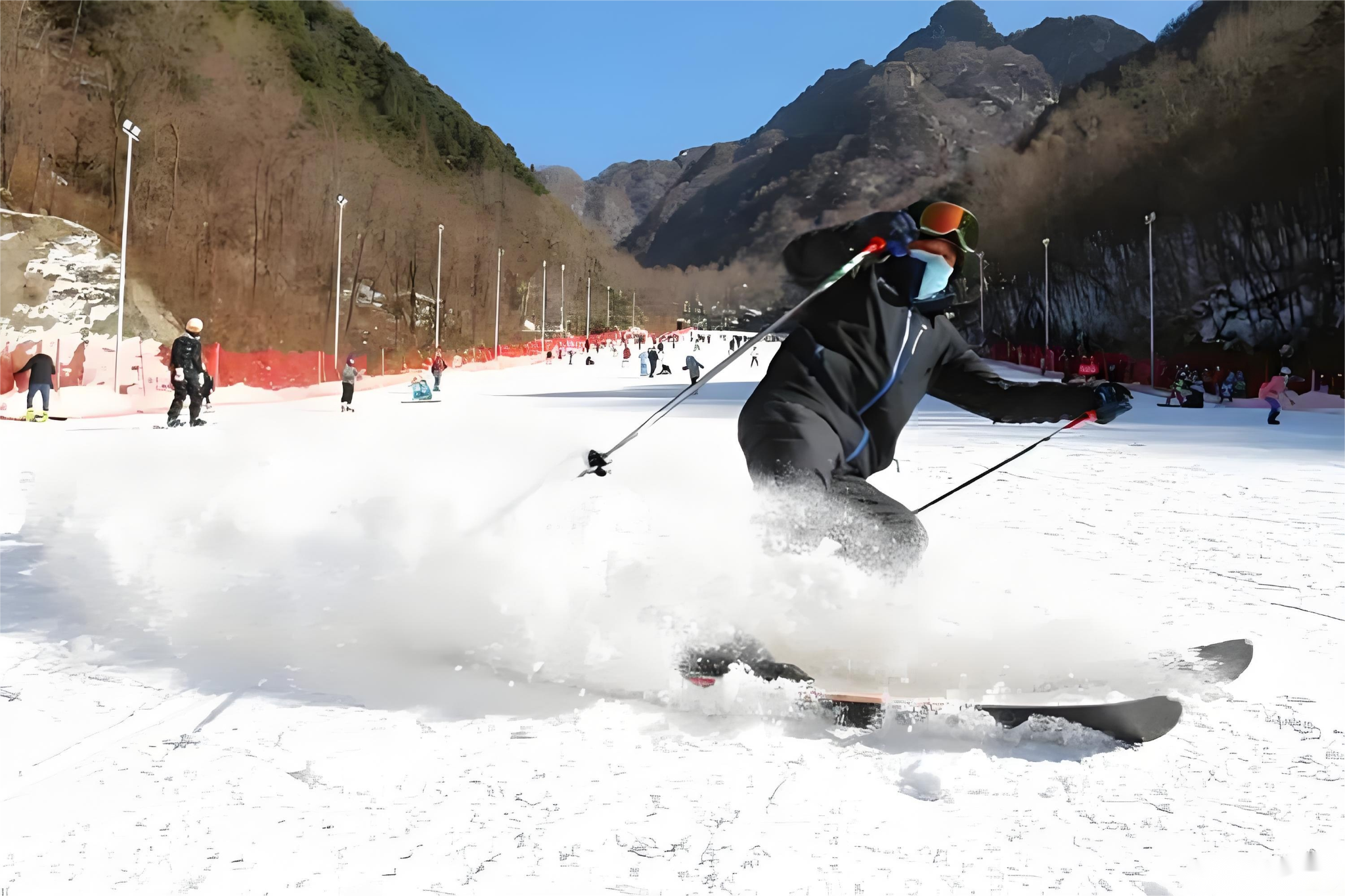 [Winter Ski Season] Xi'an Cuihua Mountain Ski Resort Private Charter Day Trip Includes 3 Hours Ski Pass