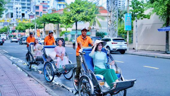 Nha Trang Cyclo Sightseeing Experience with Ao Dai, Local Food, Spa & Photography By Go365vn