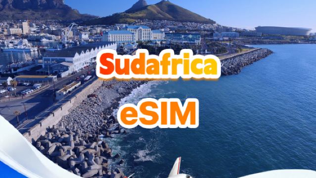 eSIM 4G Sudafrica | Pacchetto giornaliero/totale | 500 MB/giorno - 30 GB totali | 1-30 giorni | Formato 24 ore | QR Code